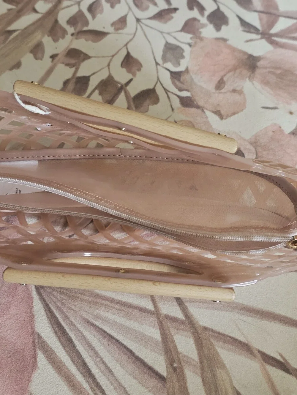 Dolce Vita Solandra Jelly Clutch - Blush Pink